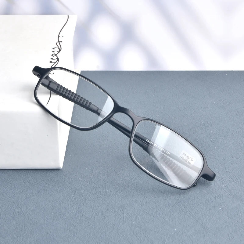GUANHAO Unisex Reading Glasses 👓 Clear TR90 Frame – Presbyopia 1.0