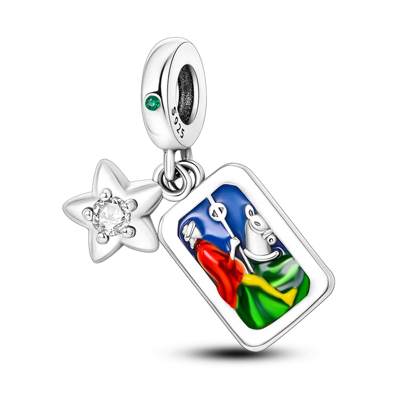 100% 925 Sterling Silver Dinosaur Frog Butterfly Charms Beads | Fit 4mm Bracelets DIY Anniversary Jewelry