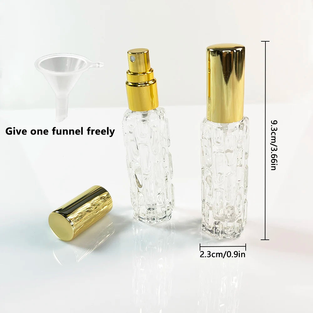 2Pcs 10ml Mini Perfume Spray Bottles – Portable Travel Liquid Perfume Atomizer with Funnel | Refillable Empty Container2Pcs 10ml Mini Perfume Spray Bottles – Portable Travel Liquid Perfume Atomizer with Funnel | Refillable Empty Container
