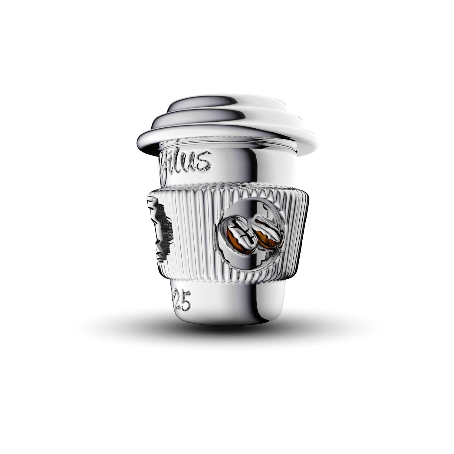 Plata 925 Silver Charm 💎 High-Quality DIY Bead for Bracelet & Phone