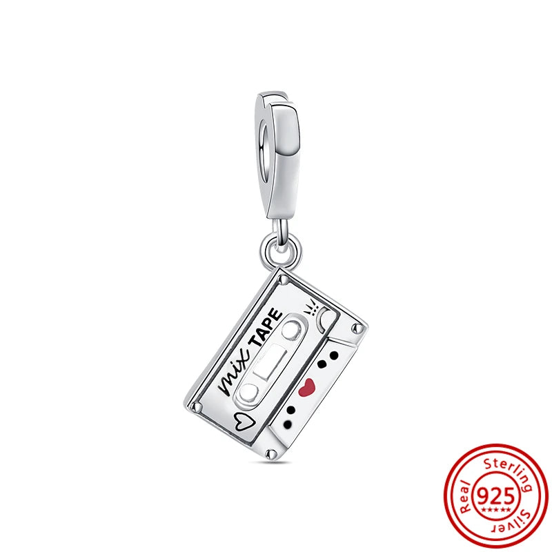 2025 Classic 925 Sterling Silver Aircraft Whistle Gear Charms | Fit Original Bracelet DIY Jewelry Birthday Gift