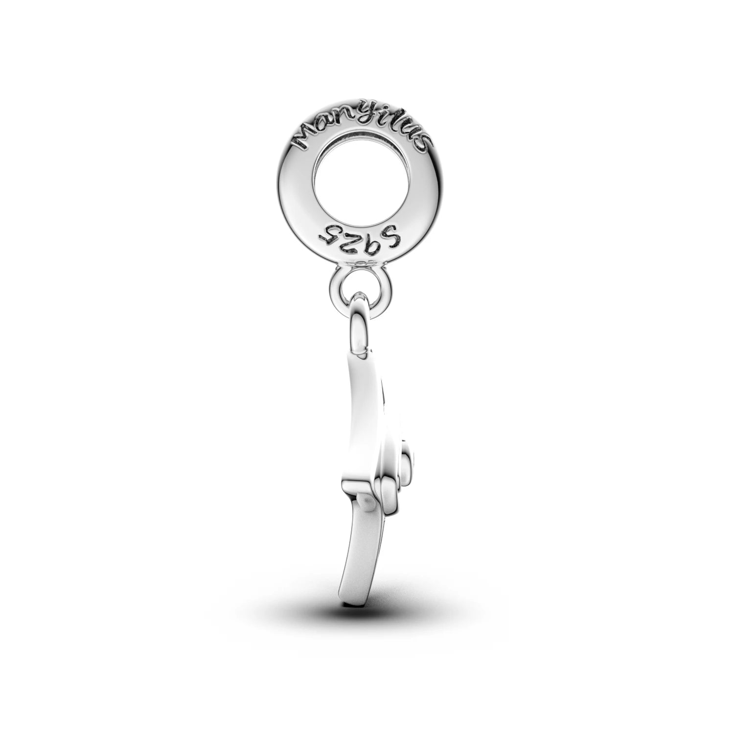 Manyilus 925 Sterling Silver & Real K Gold Charms | Plata 925 Original Beads for Bracelets & Necklaces | Women’s DIY Jewelry Making