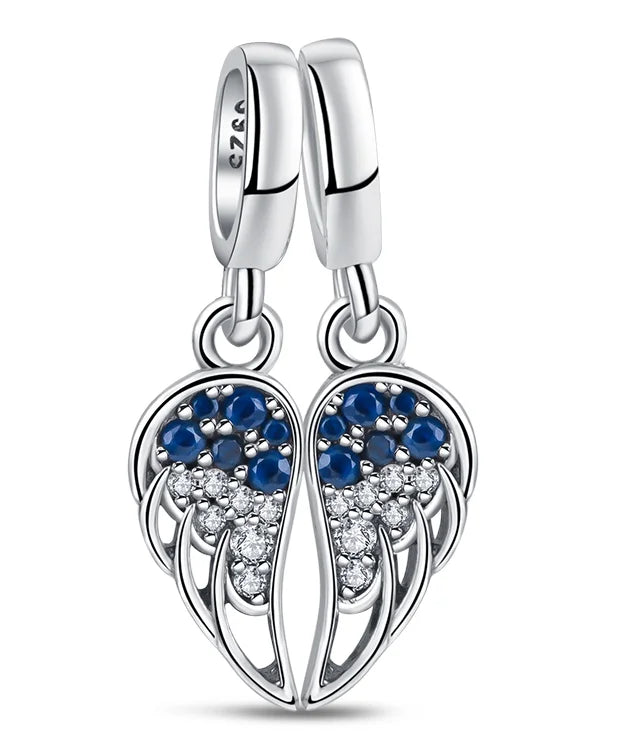 925 Sterling Silver Heart-Shaped Series Sweet Beads | Fit Original DIY Bracelet Women’s Jewelry Accessories Gift