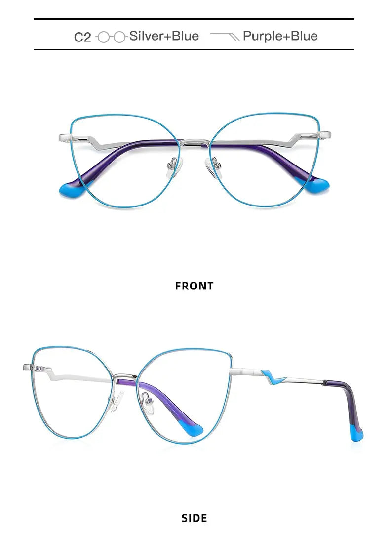 KANSEPT Cat Eye Glasses Frame – Women Reading Eyeglasses & Sunglasses | Fashion Optical Frames for Men & Women