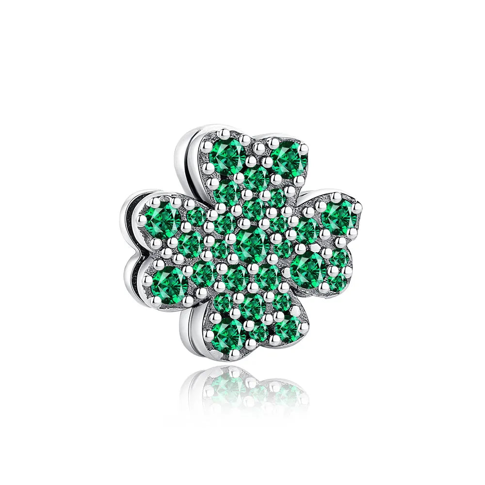 New 925 Sterling Silver A–Z Alphabet Heart Clip Charm | Love Letter Bead for Original Bracelet DIY Women’s Jewelry