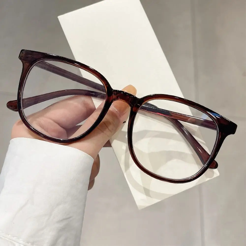 Large Square Frame Anti-Blue Light Glasses – Fashion Retro Computer Reading Eyeglasses for Men & Women | Optical Spectacle Eyewear