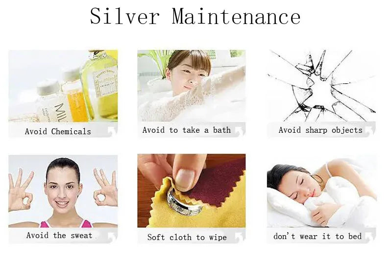 925 Sterling Silver Adjustable Zircon Ring – Elegant Simplicity Fashion Jewelry for Women Wedding Party Gift