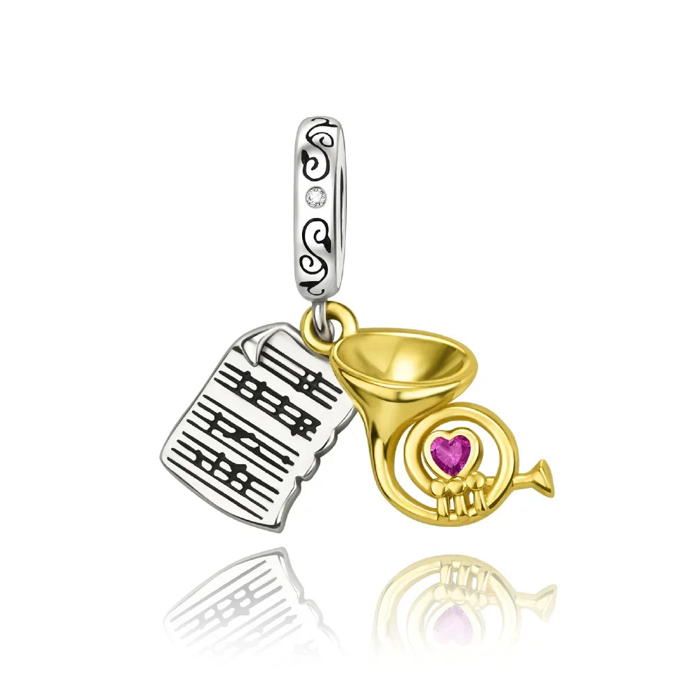 Original 925 Sterling Silver Charms | Bag, Earphone, Magic Cube, Watch & Games Console Beads for Bracelets & Necklaces