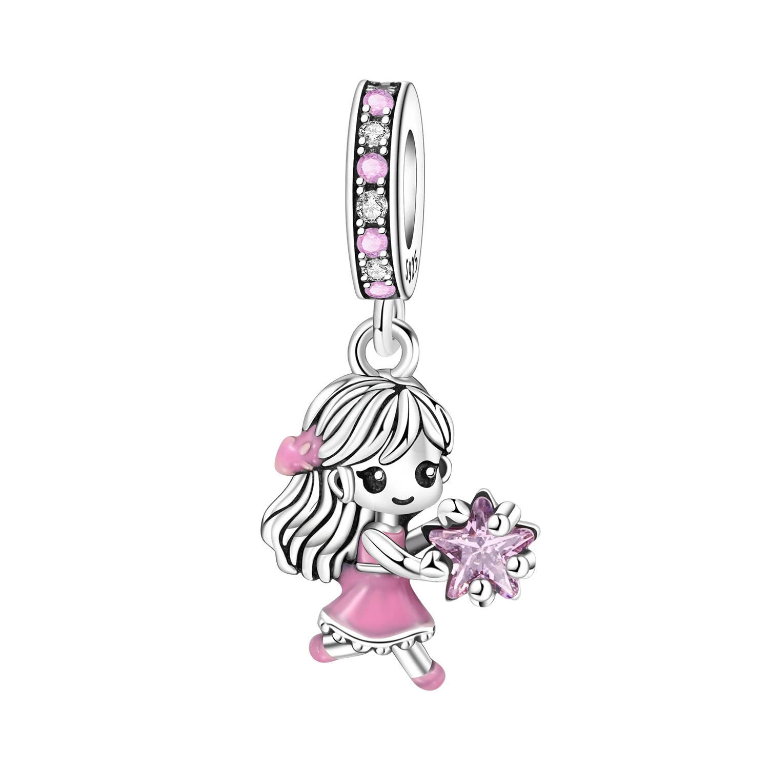 Orstarry 925 Sterling Silver Cartoon Nurse Charm Bead | Cute DIY Bracelet Jewelry Gift for Women