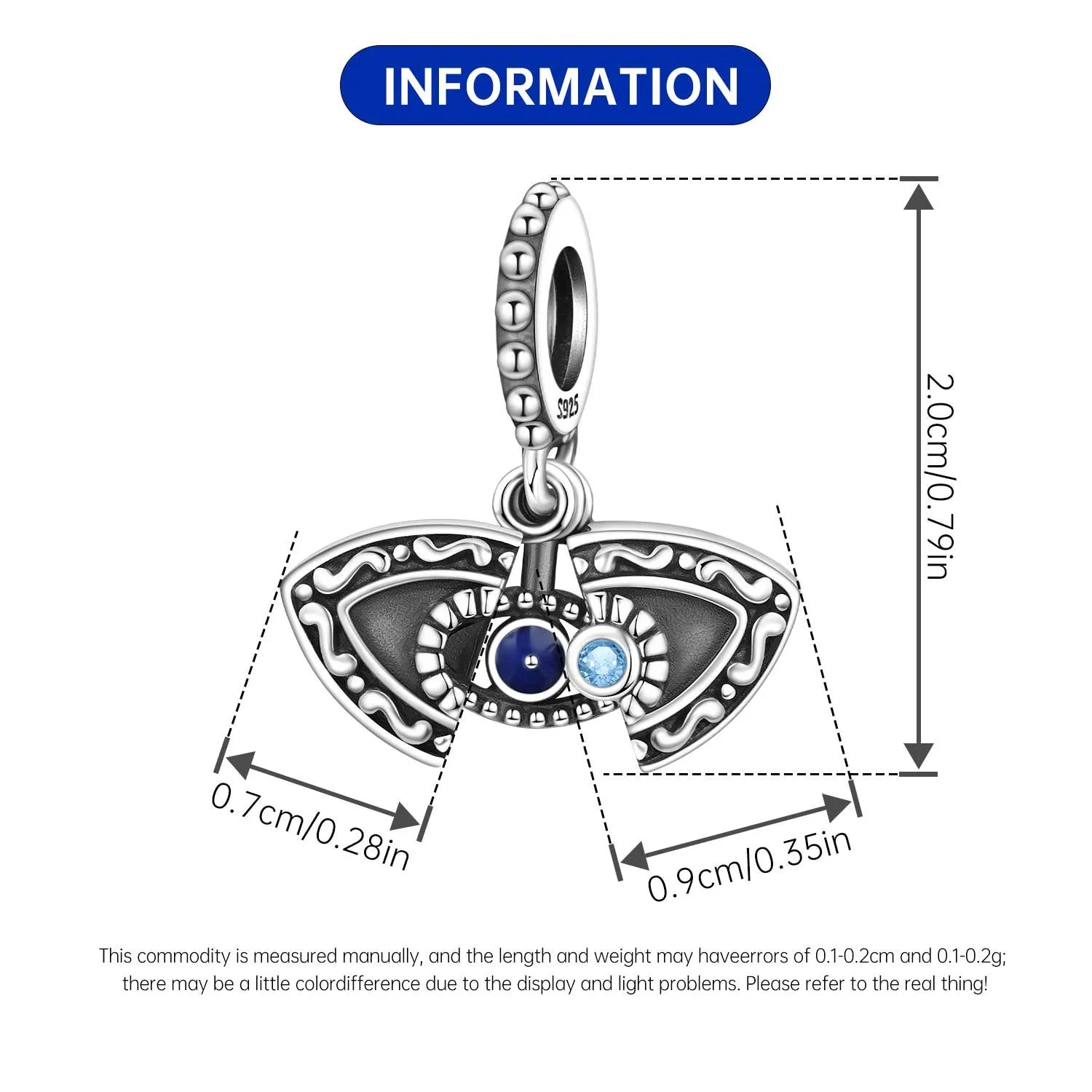 925 Sterling Silver Jesus Religious Symbol Charm Bead | Faith Pendant for Original Bracelet DIY Jewelry Gift