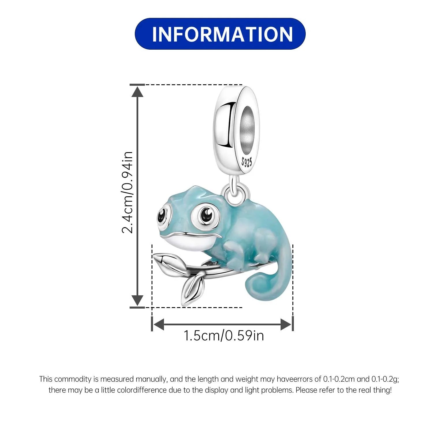 925 Sterling Silver Cute Raccoon Charm Bead | Animal Bracelet Decoration DIY Jewelry Birthday Gift