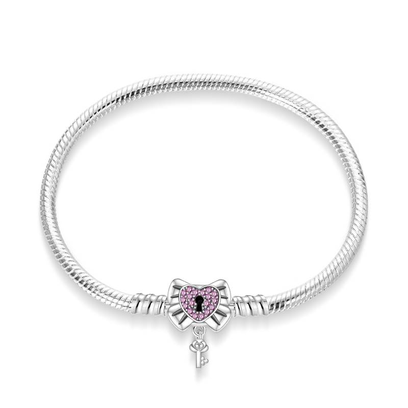 S925 Sterling Silver Snake Bone Chain Bracelet | Pandora Fit DIY Jewelry