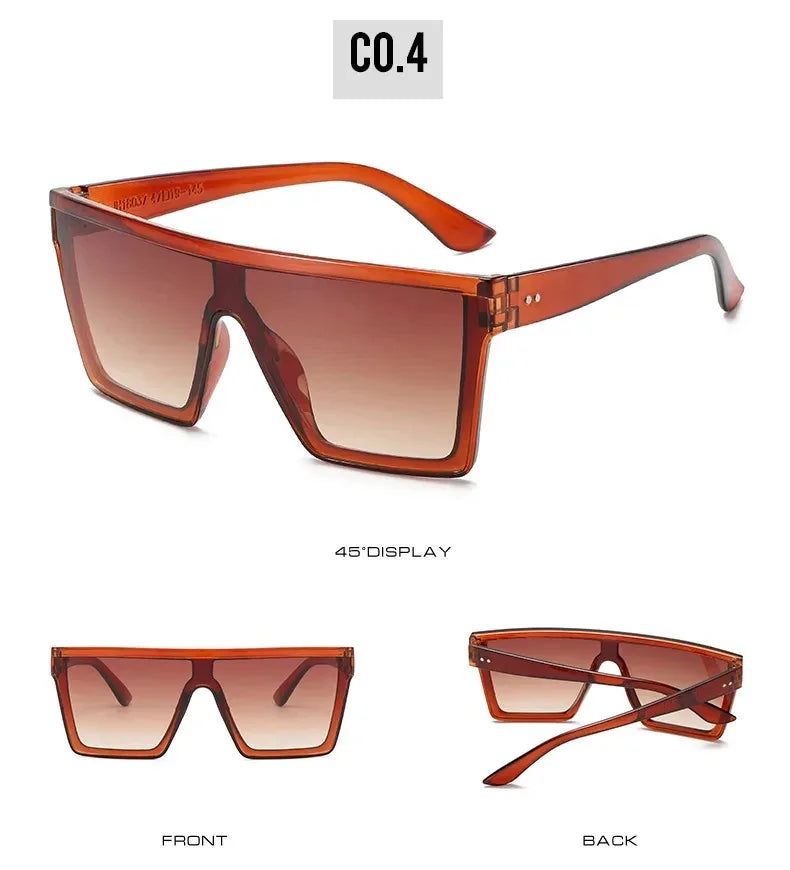 Square Frame Sunglasses for Men & Women – Fashion Trend Vintage UV Protection Sun Glasses 2025
