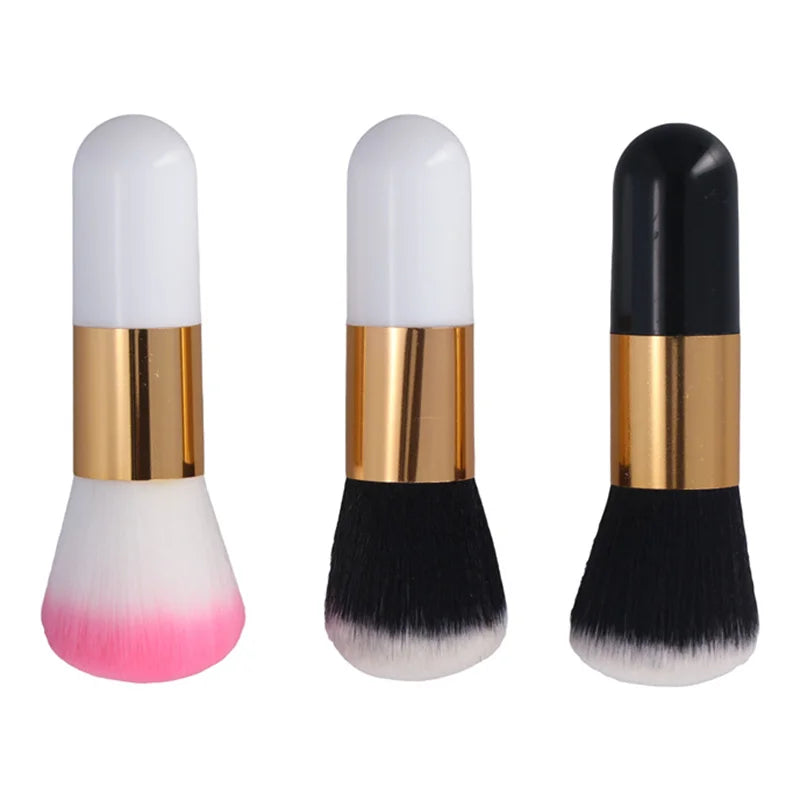 1PCS Large Makeup Brush – Soft Foundation, Powder & Blush Face Brush | Professional Cosmetic Tool
