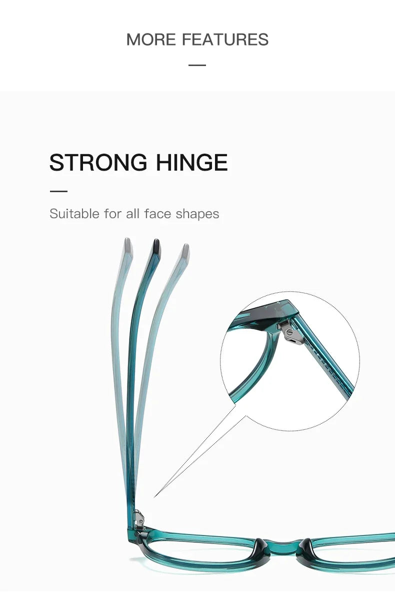 GENEVIEVE Round Women’s Glasses 👓 Anti-Blue Light Photochromic 2117