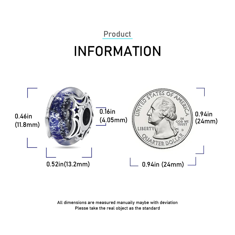 New 925 Sterling Silver Pink Daisy Murano Glass Charm | Cold Enamel Bead Fit Pandora Bracelet & Necklace