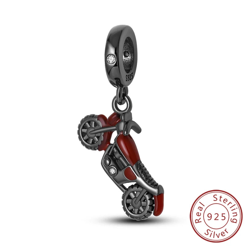 Original 925 Sterling Silver Paris Tower & Travel Charms – DIY Bracelet & Pendant Jewelry