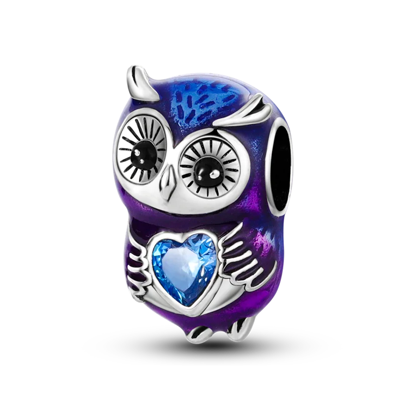 Blue Series 925 Sterling Silver Charms | Butterfly, Earth & Ocean Beads Pendants Fit Original Bracelet DIY Jewelry