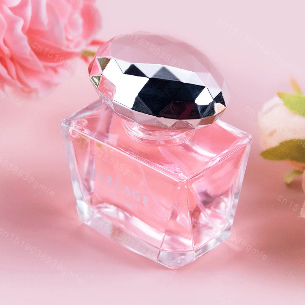 50ML Osmanthus, Peony & Pomegranate Perfume for Women – Crystal Diamond Series | Light, Elegant & Long-Lasting Scent