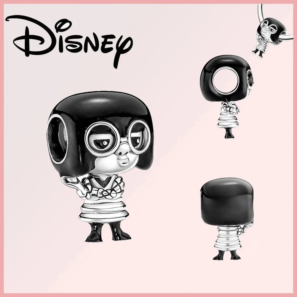 Disney Deadpool Stitch Minnie Winnie 925 Sterling Silver Dangle Charms – Fit Original Bracelet