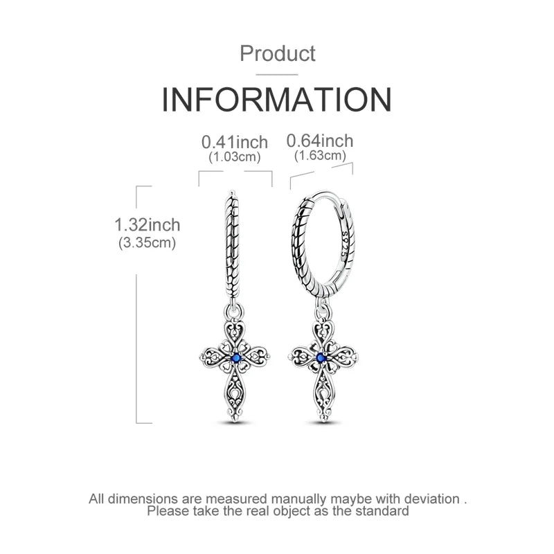 New Original 925 Sterling Silver Sweetheart Bow & Crab Ocean Earrings | Donut Zircon Round Design Women’s Fine Jewelry