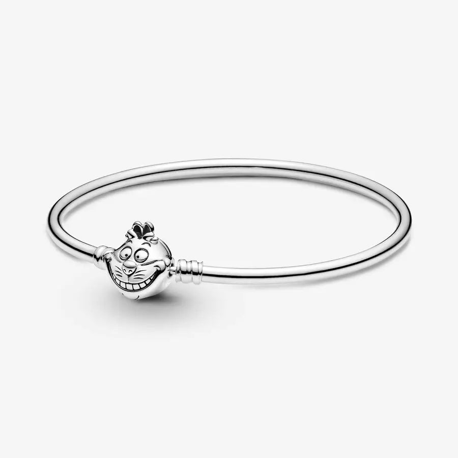 Minnie Mickey Snowman 925 Sterling Silver Charm Bracelet for Women | DIY Jewelry Gift