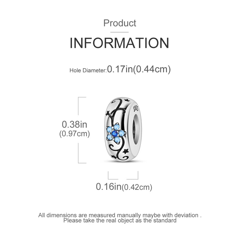 100% 925 Sterling Silver Rainbow Zircon Butterfly & Dragon Charms – DIY Bracelet Beads