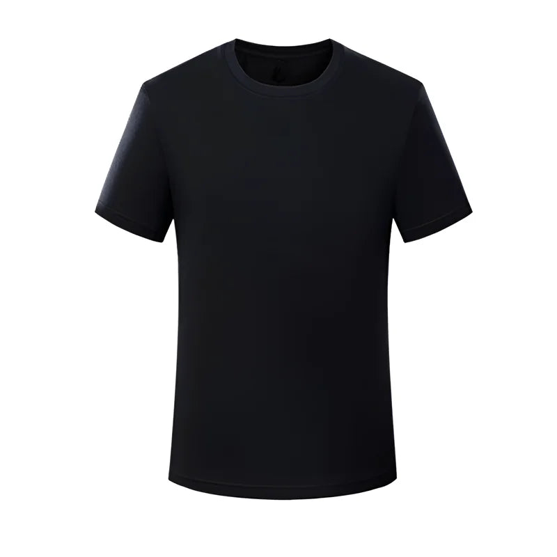 Women’s Y2K Cotton Heavyweight T-Shirt – Casual Short Sleeve O-Neck Tee Black & White