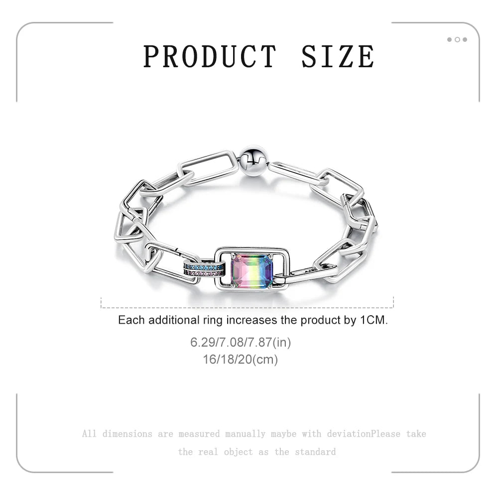 2025 925 Sterling Silver Bracelet | Elegant DIY Fashion Charm Bracelet for Women | Daily Wear Jewelry Making
