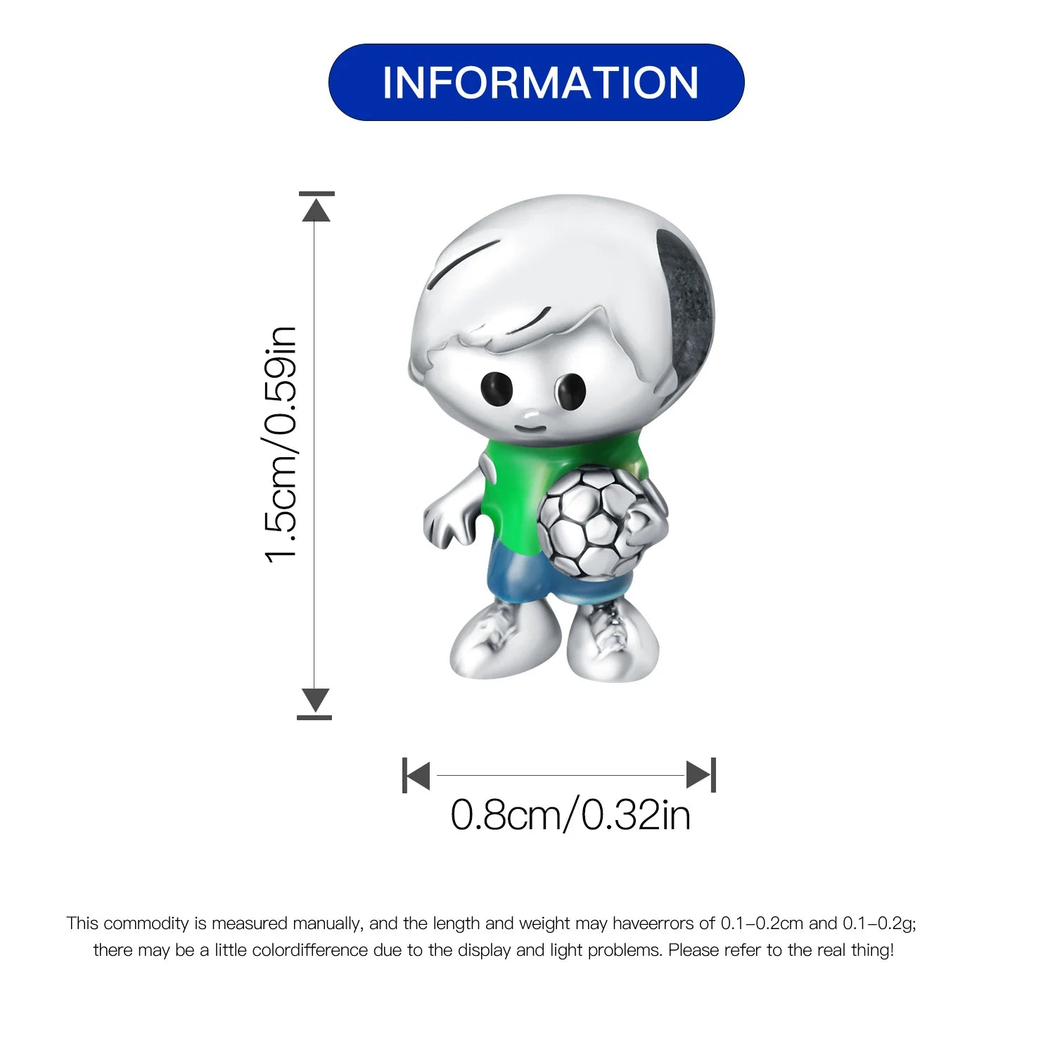 Orstarry 925 Sterling Silver Cartoon Nurse Charm Bead | Cute DIY Bracelet Jewelry Gift for Women