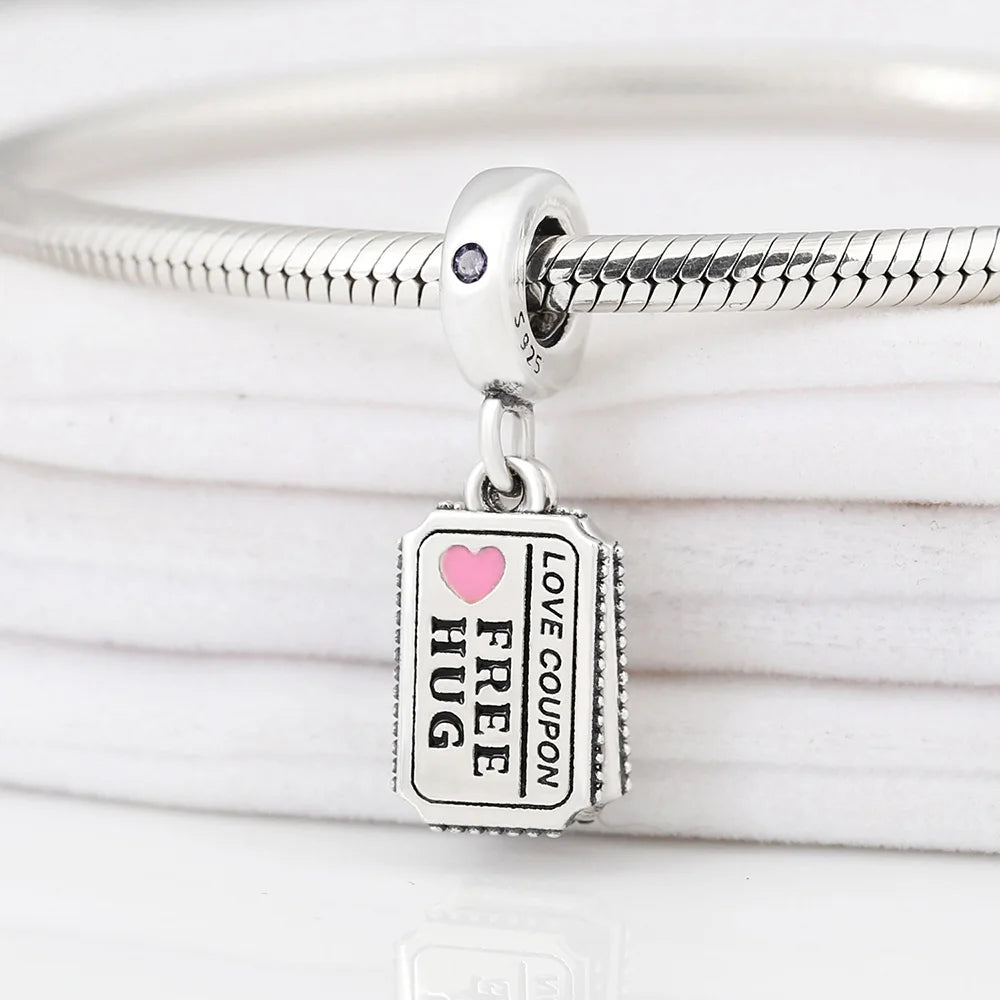 925 Sterling Silver Blue Planet & Dolphin Galaxy Dangle Charm | Women’s Bracelet DIY Jewelry