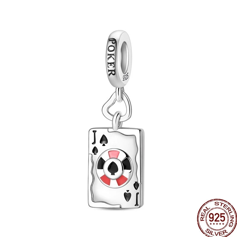 100% 925 Sterling Silver Heart Family Charms with Pumpkin & Pave Zircon Pendant – Fits Original Bracelet DIY Jewelry Gifts