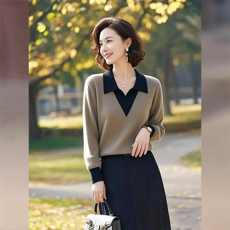 Women’s Thin Knit Cardigan Sweater | Autumn Casual Outerwear & Streetwear Jacket