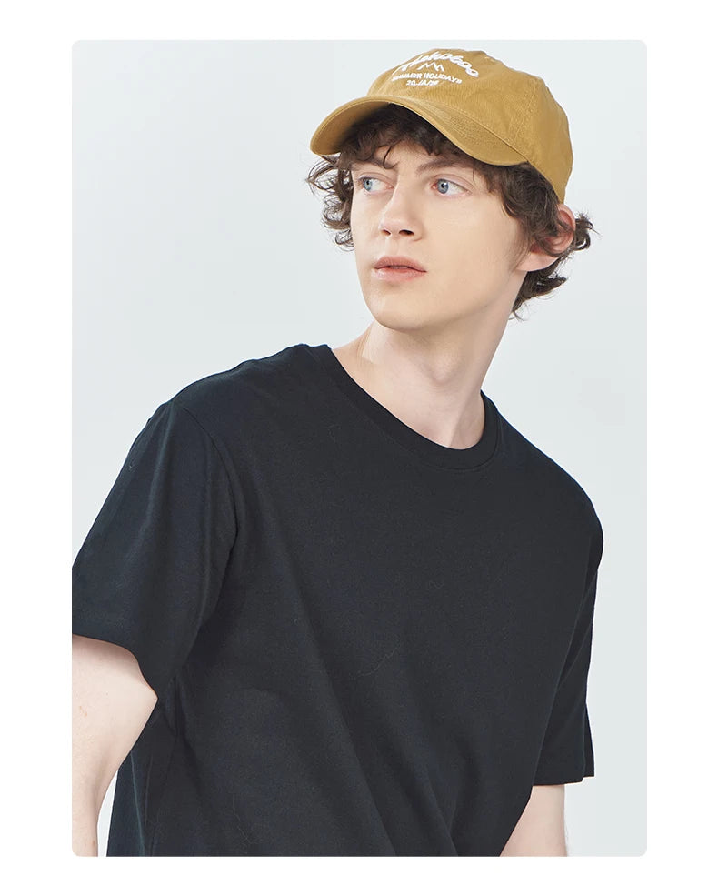 100% Cotton Women T-Shirt – Casual Sporty Short Sleeve O-Neck Tee | Loose Summer Top White & Black