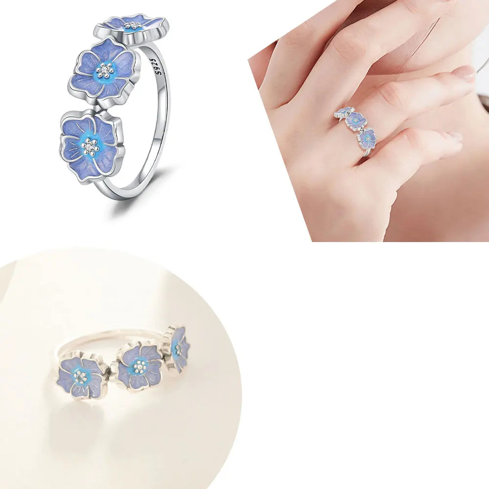 925 Sterling Silver Lotus Charm Bead | Fit Pandora Bracelet DIY Women’s Fashion Jewelry