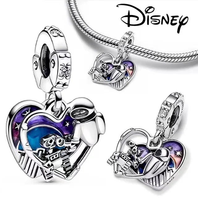 100% 925 Sterling Silver Disney Spider-Man Charm Bead | Fit Original Pandora Bracelet