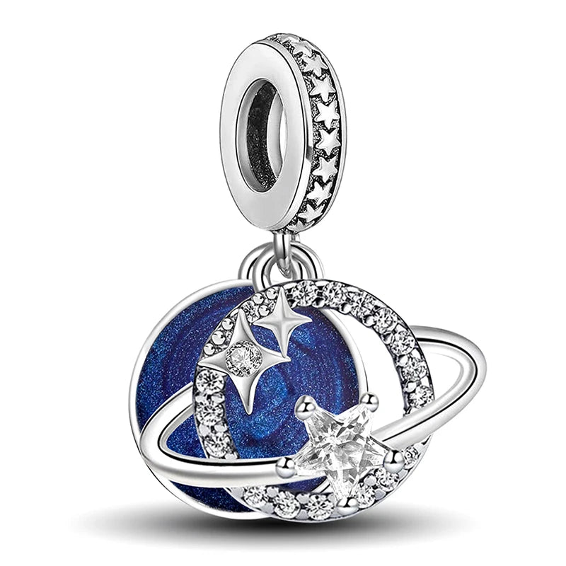 925 Sterling Silver Turtle Dolphin Series Charms | Ocean Beads Fit DIY Bracelet Necklace Women Jewelry Gift