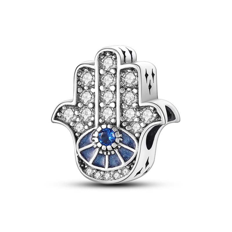 Blue Series 925 Sterling Silver Charms | Butterfly, Earth & Ocean Beads Pendants Fit Original Bracelet DIY Jewelry