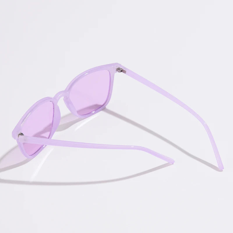 Fashion Small Square Sunglasses – Men & Women Colorful Frame Y2K Retro Gradient Sun Glasses | Hip Hop Shades UV400