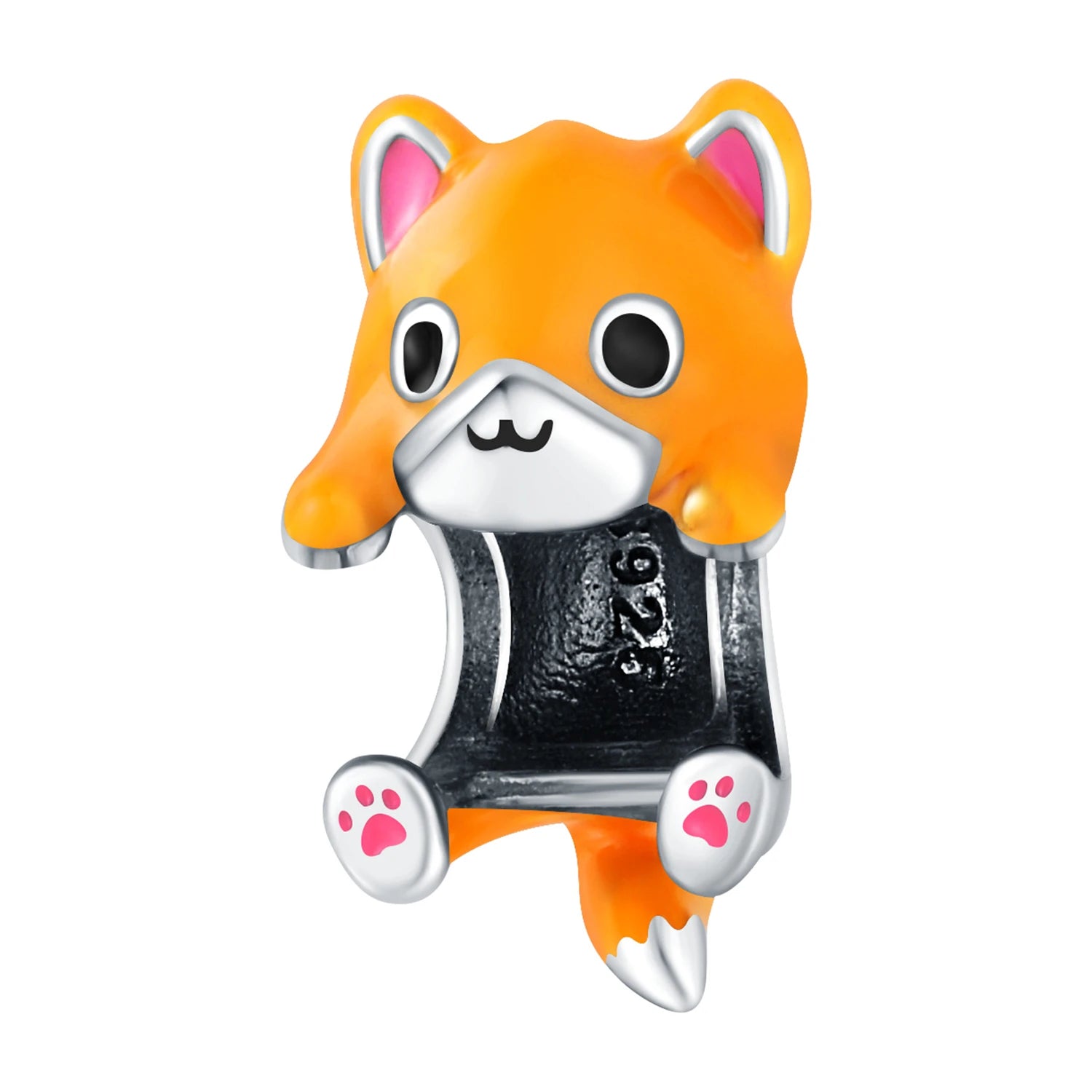 925 Sterling Silver Cute Panda & Penguin Charm Bead | Fun Animal Pendant for Women DIY Bracelet Jewelry Gift