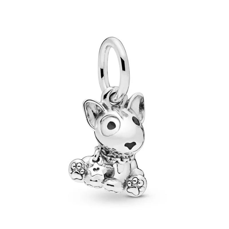 925 Sterling Silver Dog, Owl, Koala, Dinosaur & Hedgehog Charms | Fit European Bracelet & Necklace DIY Jewelry