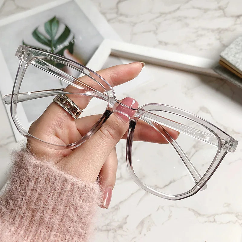 Women & Men Anti Blue Light Myopia Glasses – Vintage Optical Eyeglasses | Diopter 0 to -4.0 Computer Spectacles