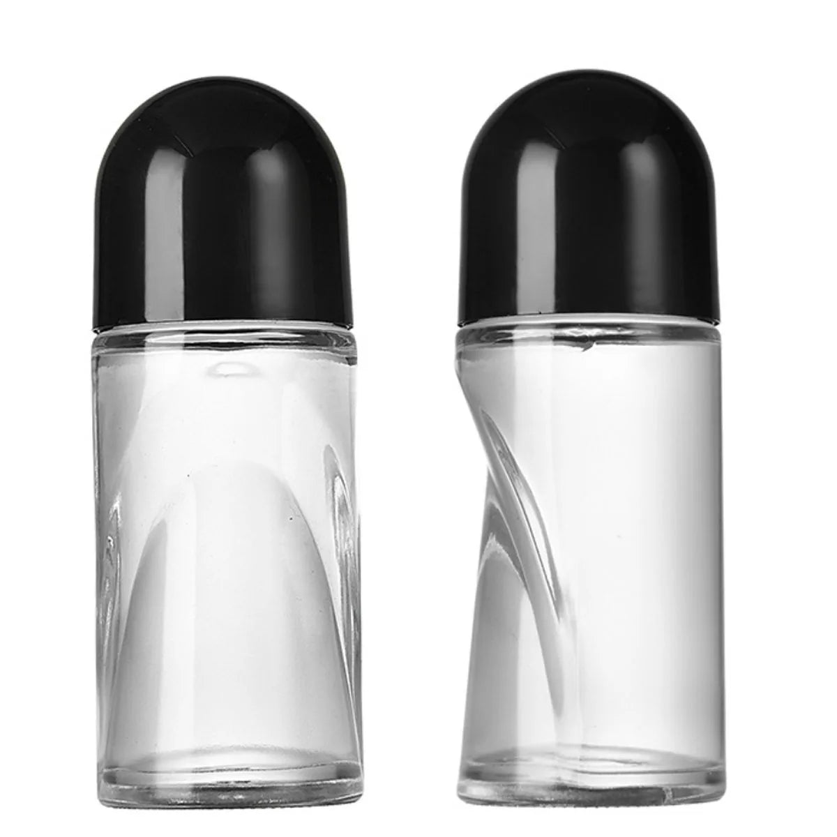 1/3/10PCS 50ML Clear Glass Roller Bottles – Extra Large Roll-On Perfume & Oil Bottle | Underarm Application