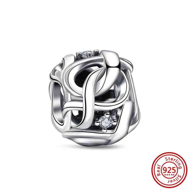 Authentic 925 Sterling Silver Snowflake, Starfish, Shell & Heart Charms | Fit Original Bracelets DIY Women Jewelry