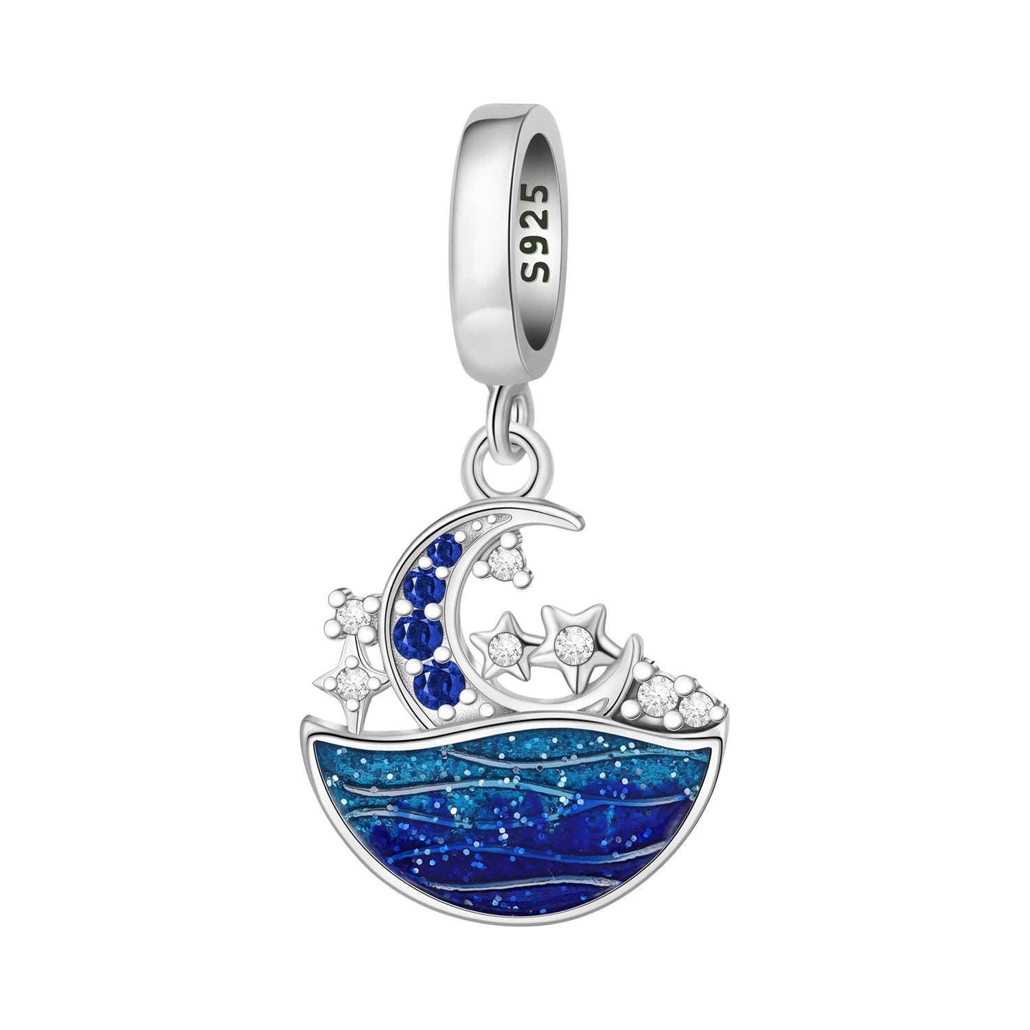 Orstarry 925 Sterling Silver Mermaid Cartoon Charm | Original Pendant Beads Fit Pandora Bracelet DIY Fine Jewelry Gift