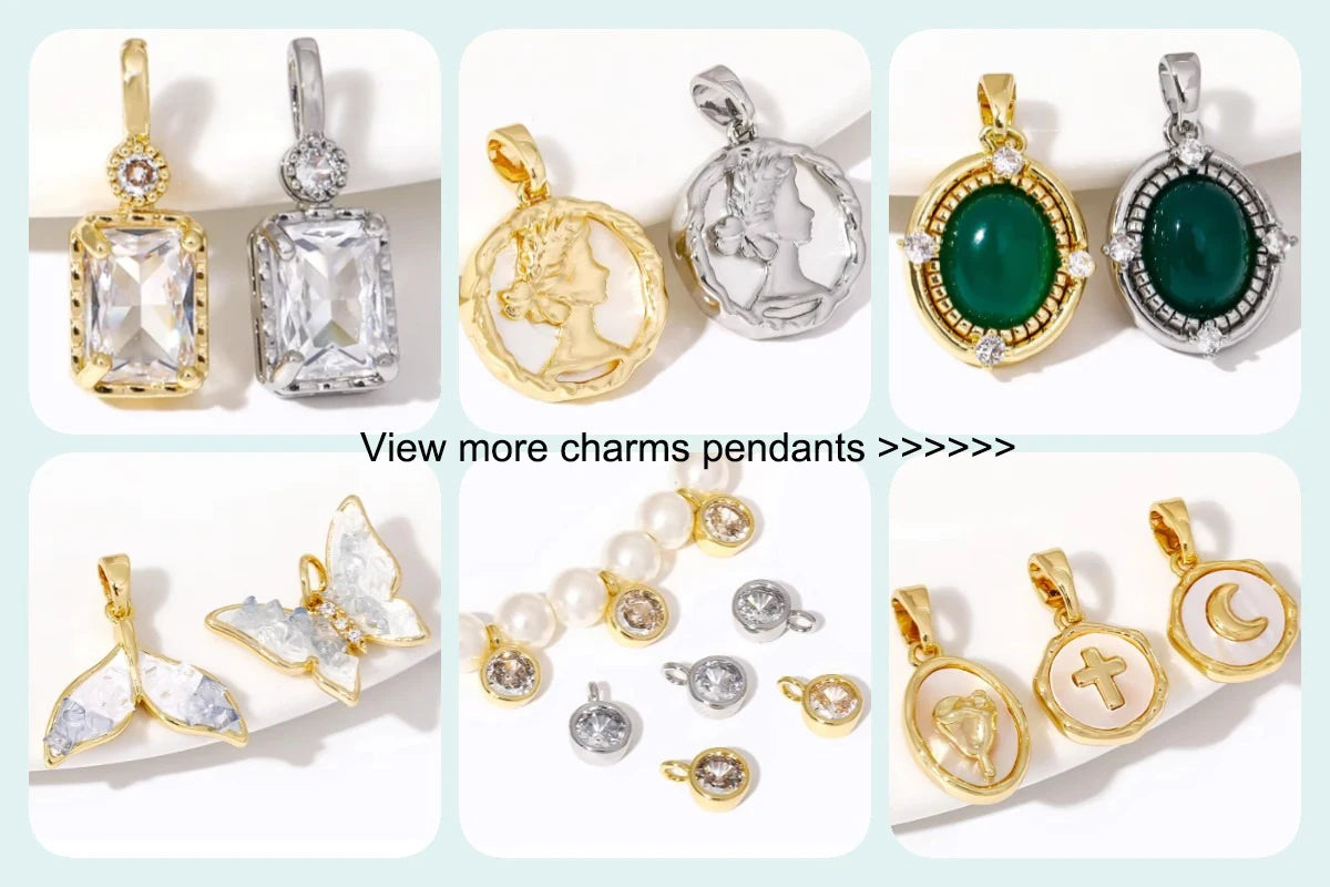 18K Gold Plated Zircon Round Spacer Beads | Brass Bracelet Beads for Jewelry Making | DIY Bead Separators Accessories