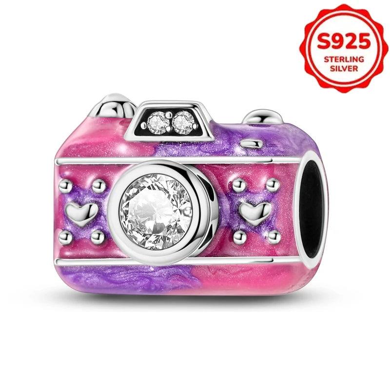 New Disney 925 Sterling Silver Cheshire Cat & Dumbo Charms – Original Bracelet Beads DIY Pendant Halloween Jewelry Gift