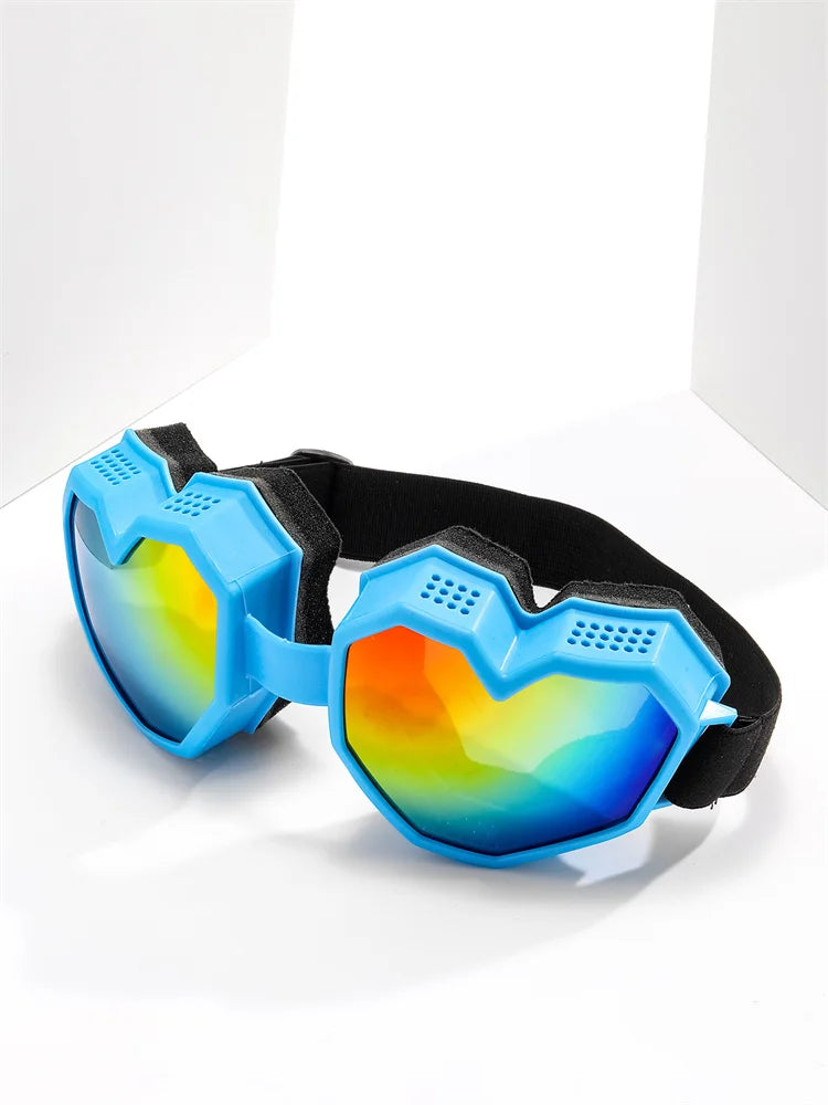 PC Love-Shaped Sunglasses – Windproof & UV-Proof Ski Goggles | Trendy Heart-Shaped Glasses