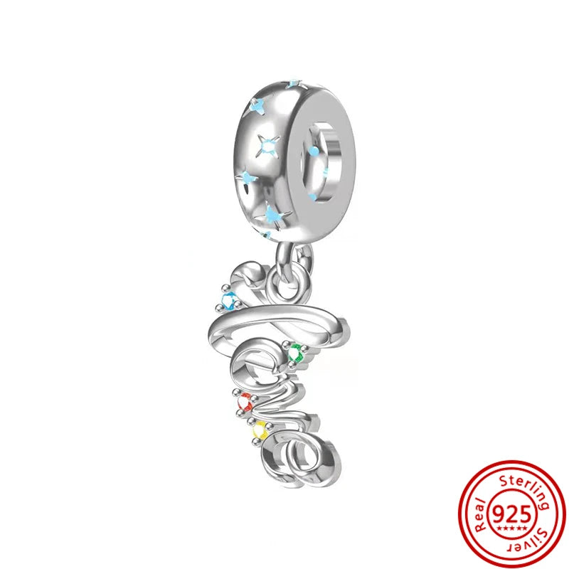 2025 Classic 925 Sterling Silver Aircraft Whistle Gear Charms | Fit Original Bracelet DIY Jewelry Birthday Gift