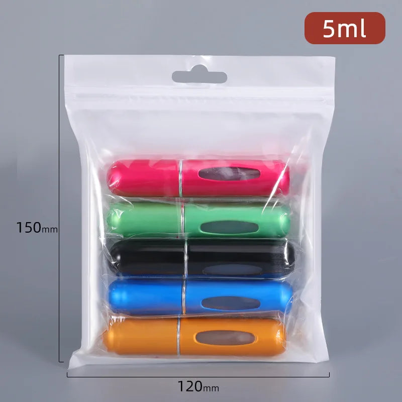 5ml Perfume Refillable Bottle | Portable Mini Atomizer Spray | Travel Refillable Fragrance Pump Container